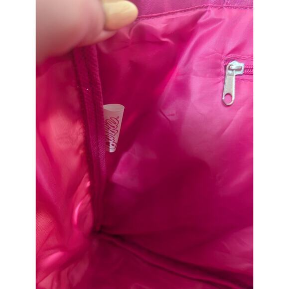 Barbie Tote Bag by Animations Beach Bag Superstar Era Graphics Retro Hot Pink - Picture 5 of 8